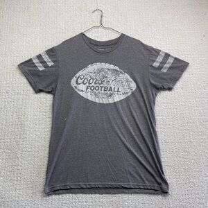Coors Light Shirt Mens Large Gray Logo Beer Graphic Tee Football Heather Casual